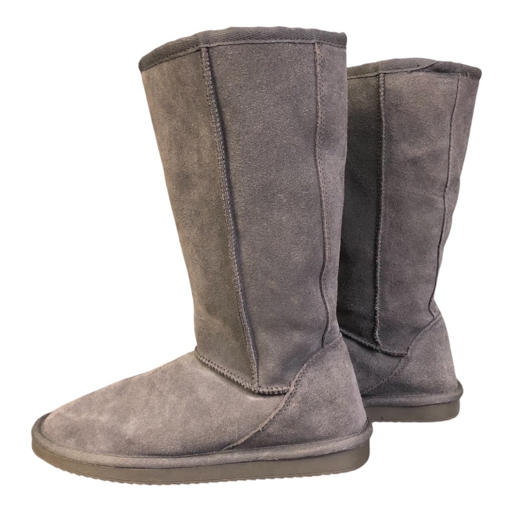 🔘Gray tall leather ILYSSA boots🔘 - Picture 4 of 8